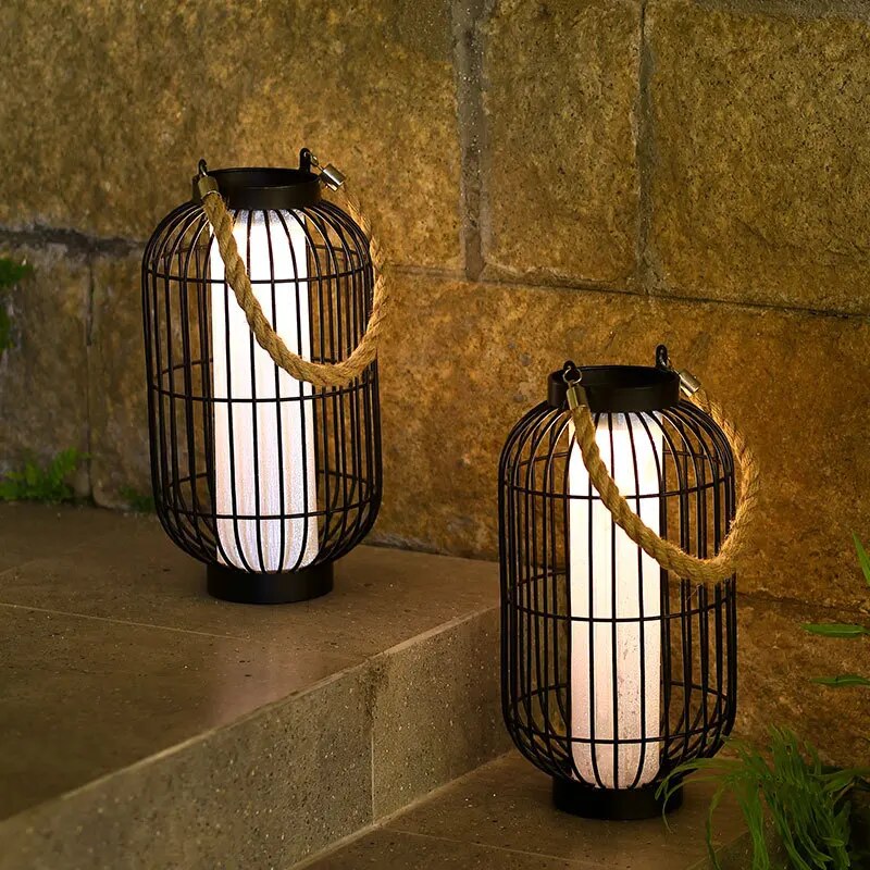 Elegant Solarlampe til Udendørs Belysning | LuxeLight-6