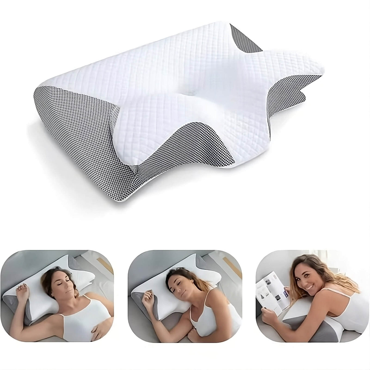 Ortopædisk Pude – SpineSupport | Ergonomisk Design for Smerteløs Søvn