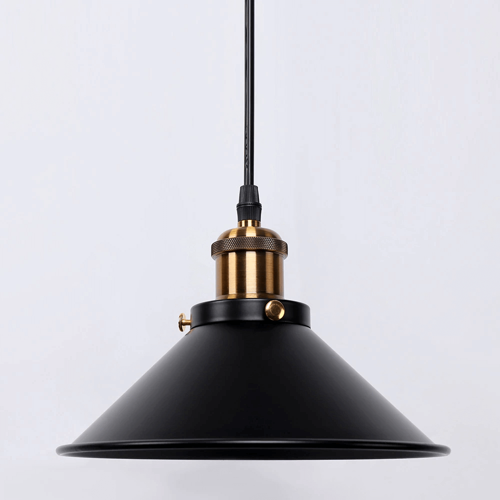 Stilfuld Skærm Loftlampe | BrassAura