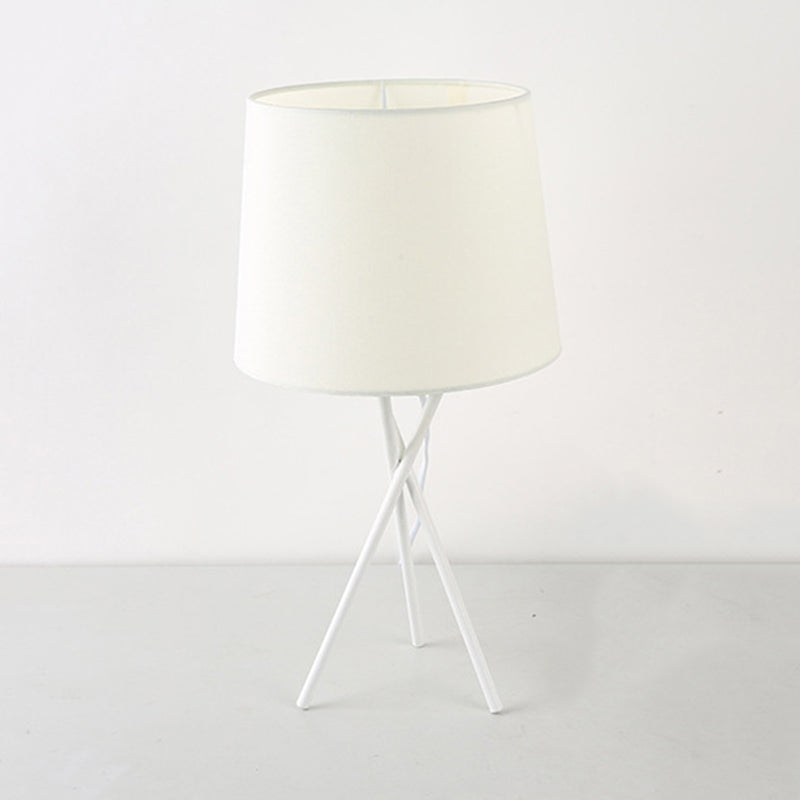 Minimalistisk Stof Bordlampe | SimpleGlow