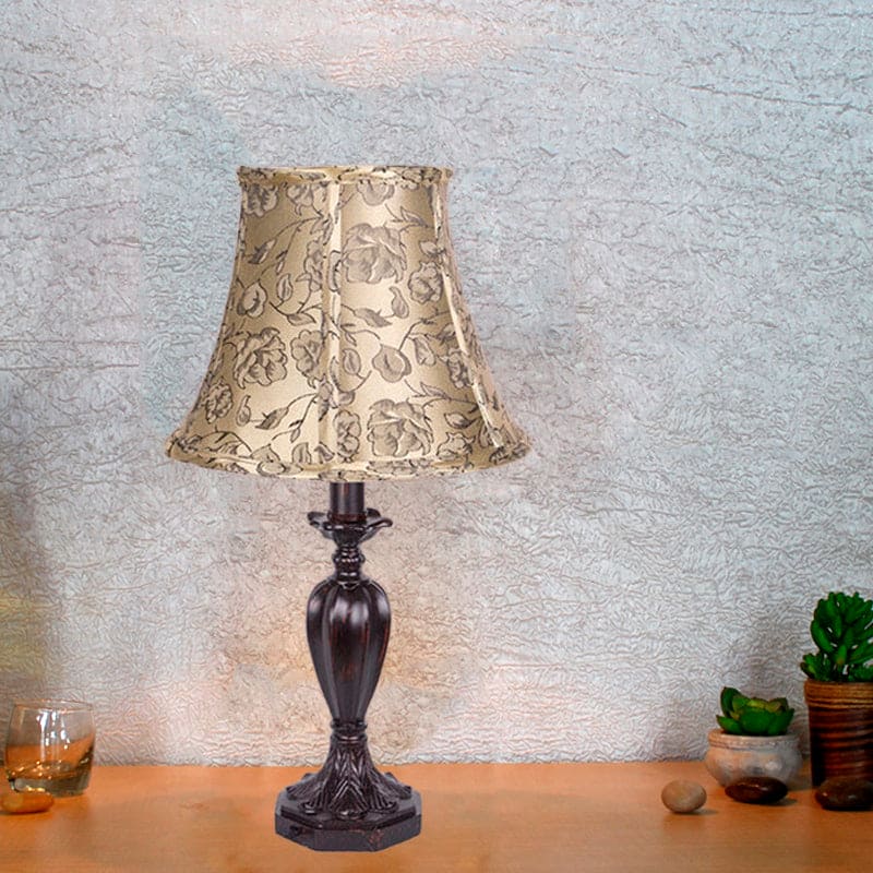 Vintage Blomster Bordlampe | BloomVintage