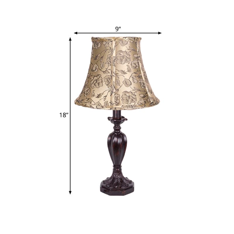 Vintage Blomster Bordlampe | BloomVintage
