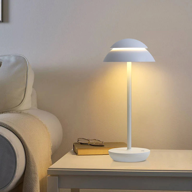 Trådløs Genopladelig Bordlampe med Integreret LED-belysning og Indbygget Batteri | RechargeLite