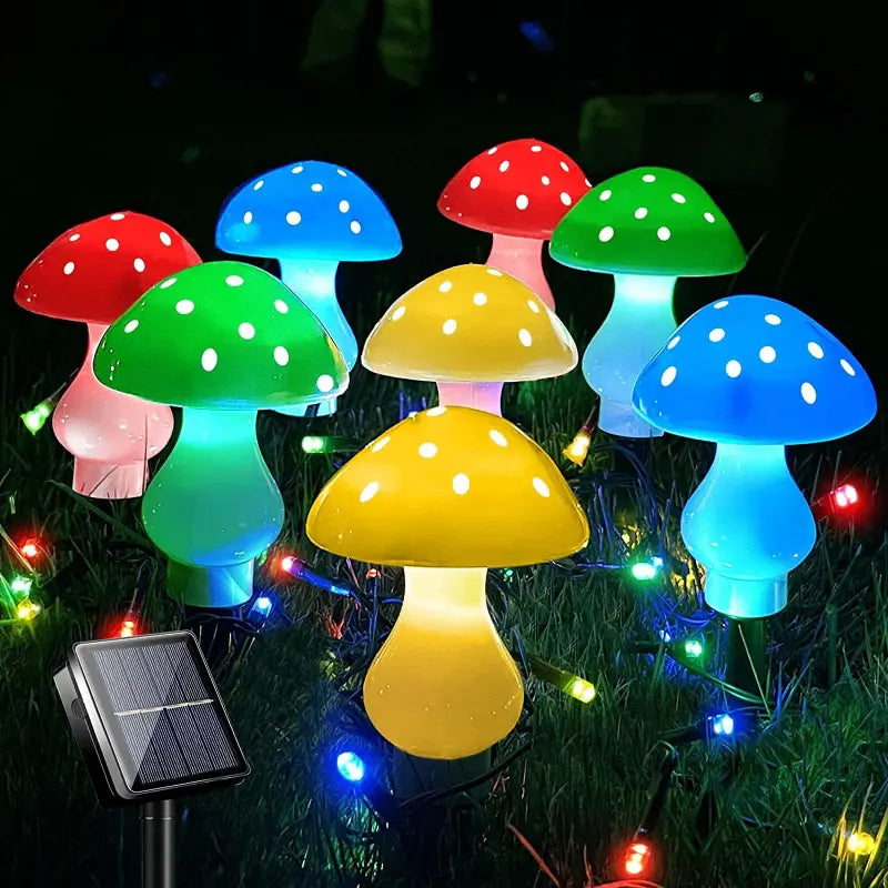 Moderne & Elegante Solcelle Svampe Lamper | SolarMushroom