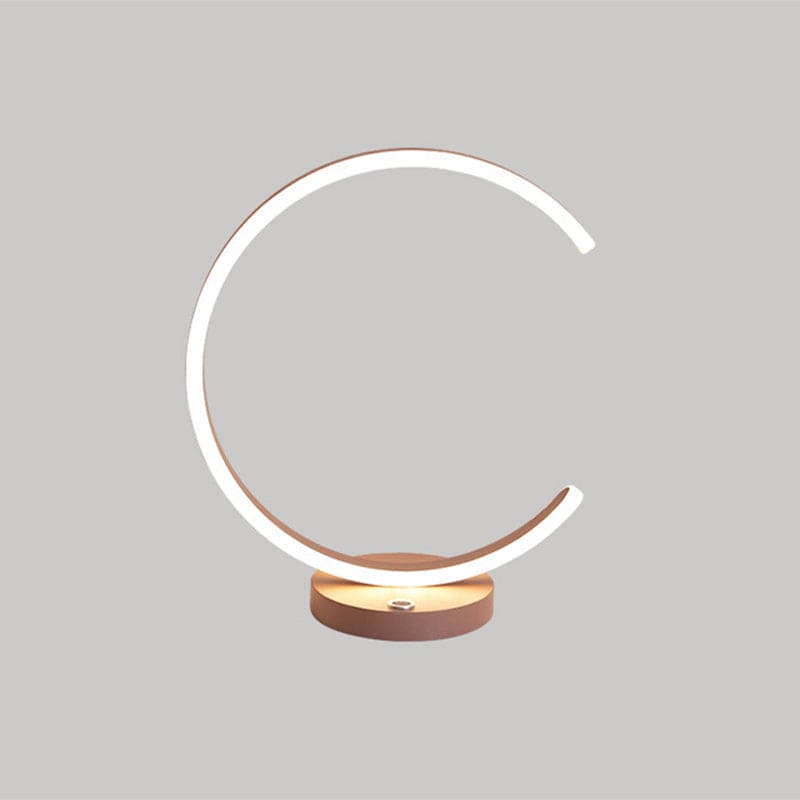 C-formet Natlampe i Metal | C-Lume