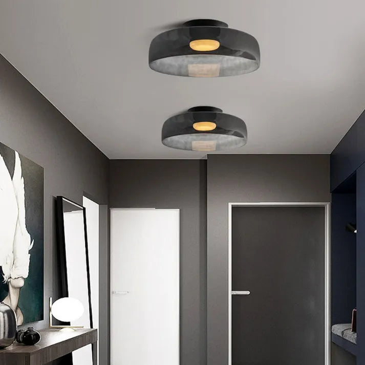 GlassLume - Eksklusiv Middelalderlig Loftslampe