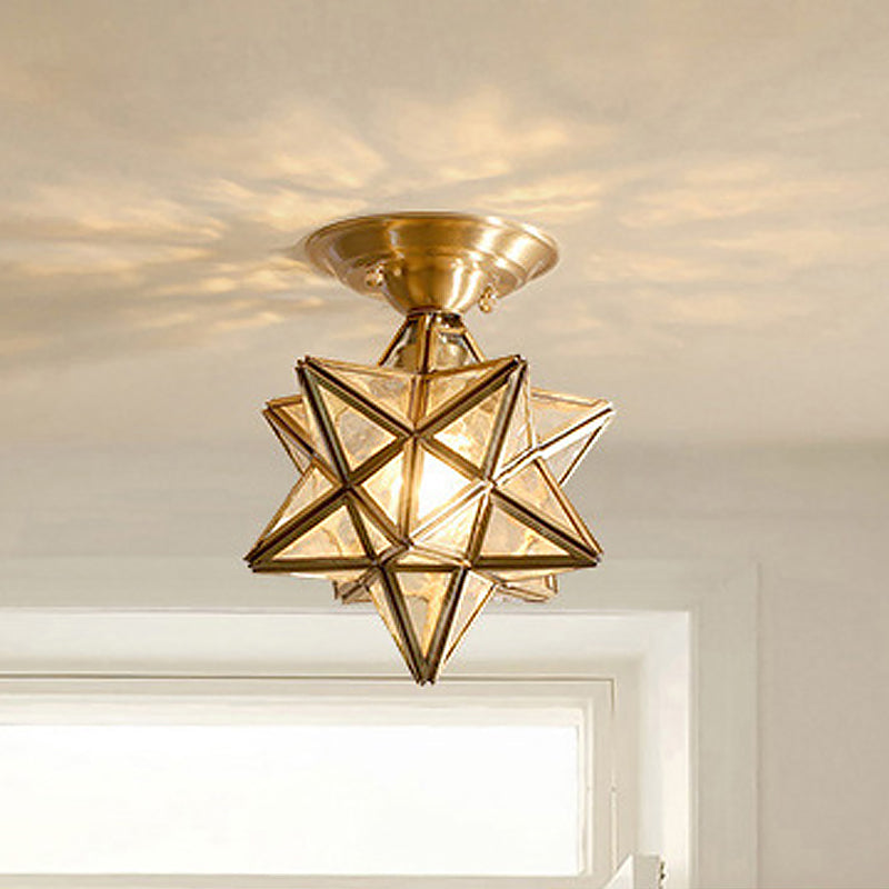 Lysende Stjerne Glaslampe | StarLume