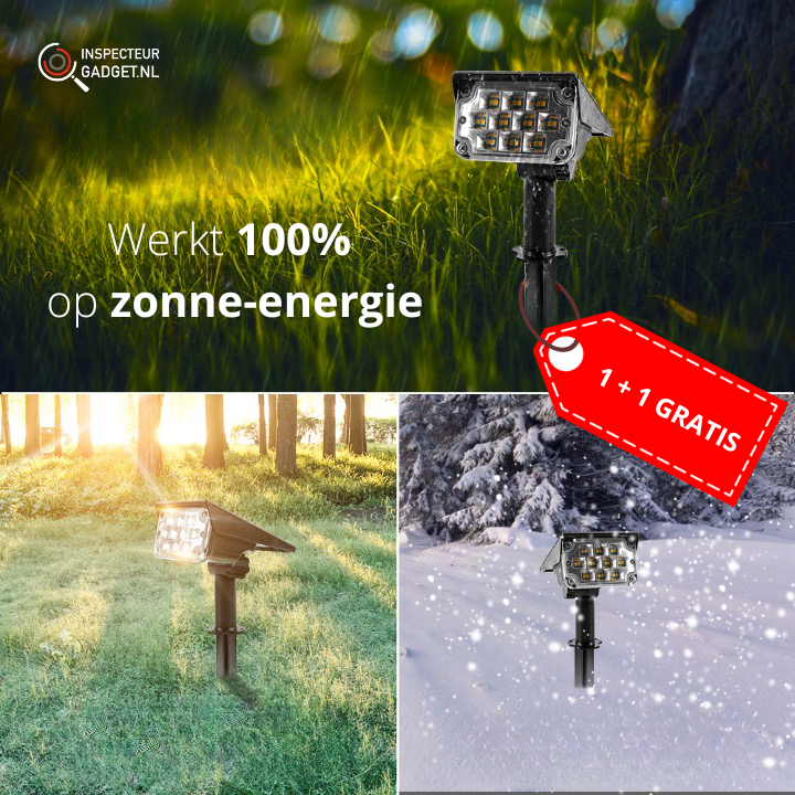 Trådløse LED Solhave Spots til Udendørs Belysning med Solenergi-2