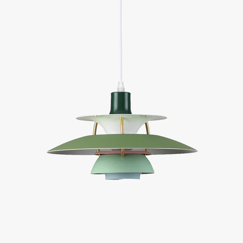 MorandiGlow Modern LED Pendel Lampe med Skærm