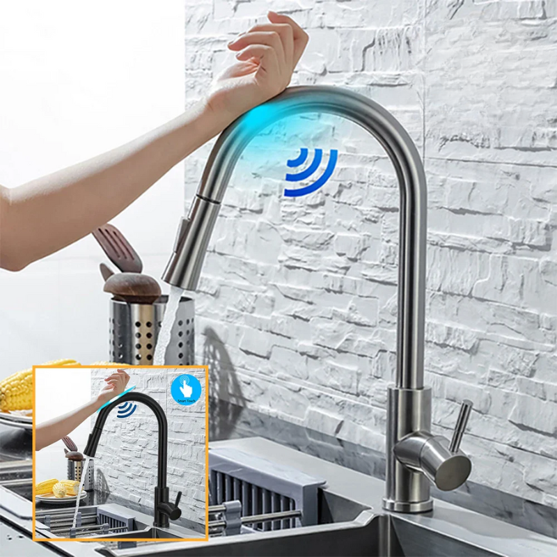 Smart Sensor Køkkenvandhane | TouchFlow