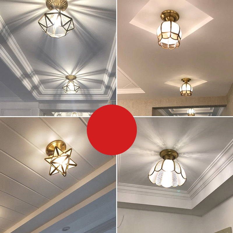 Moderne Messing Loftlampe | BrassGlow