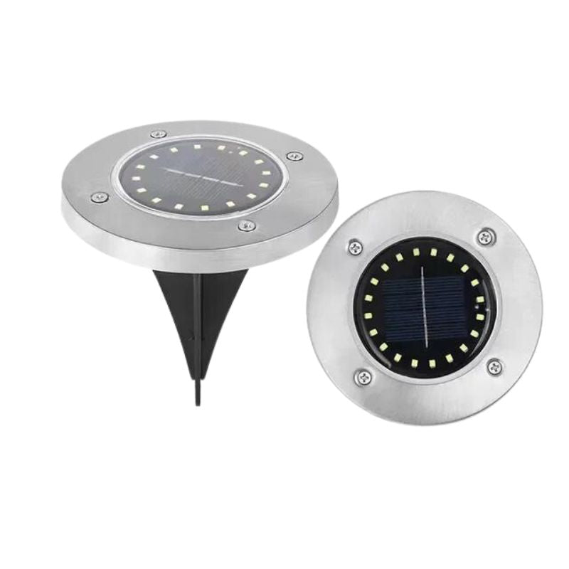 Variant image for Solarlampe til Haven i Rustfrit Stål med LED Belysning-2