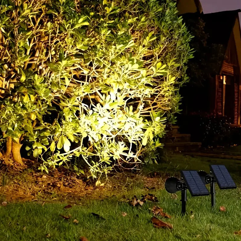 Justerbar Vejrbestandig Solspotlampe til Udendørsbrug-2