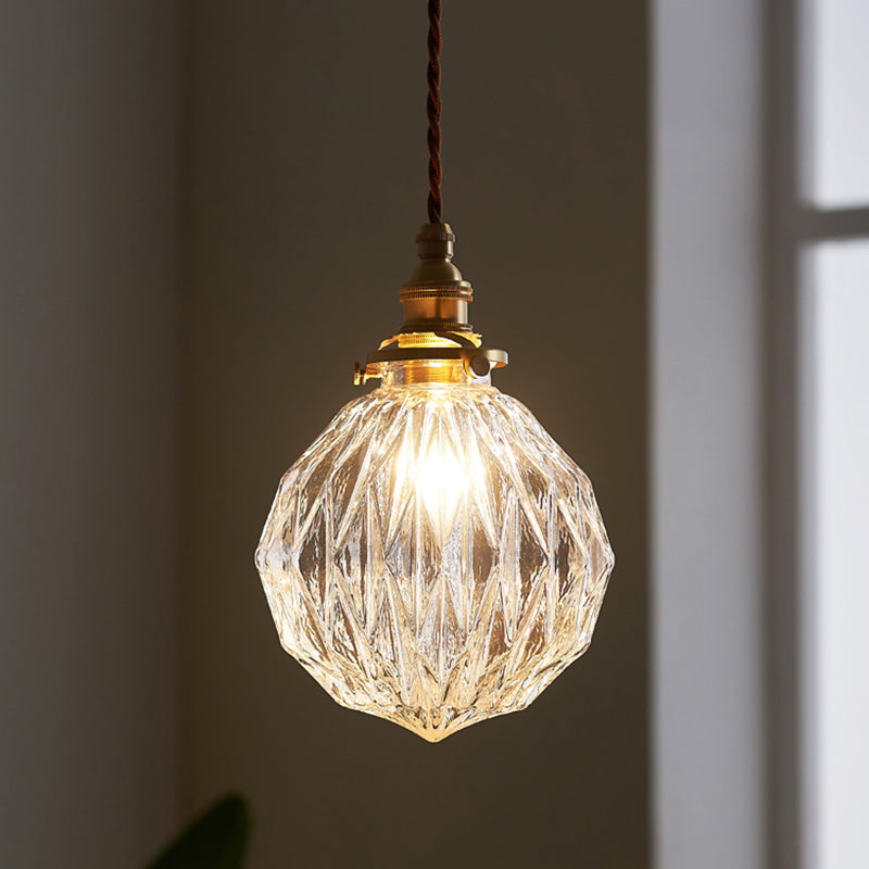 Stilren Industriel Glas Hængelampe | ClearCraft