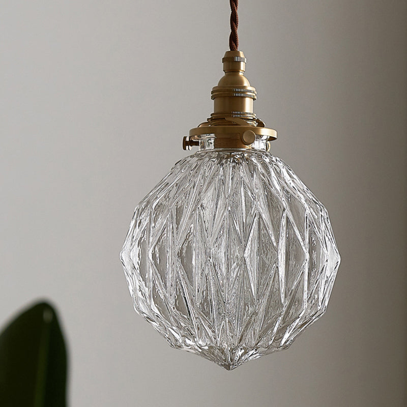 Stilren Industriel Glas Hængelampe | ClearCraft
