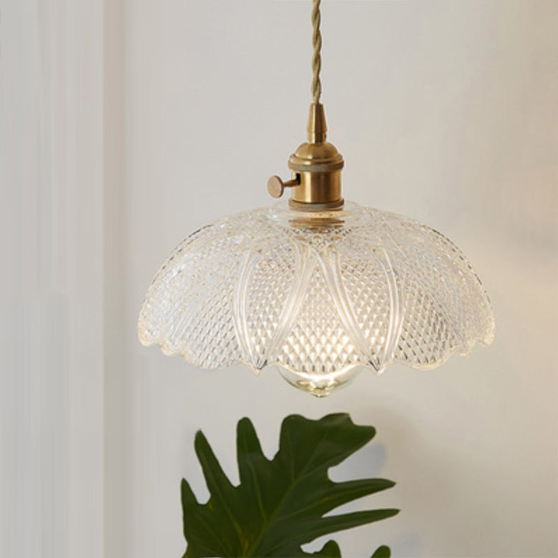 Elegant Glas Loftlampe | CrystalLuxe
