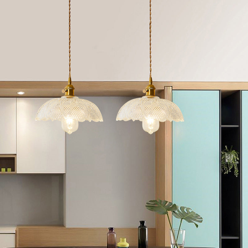 Elegant Glas Loftlampe | CrystalLuxe