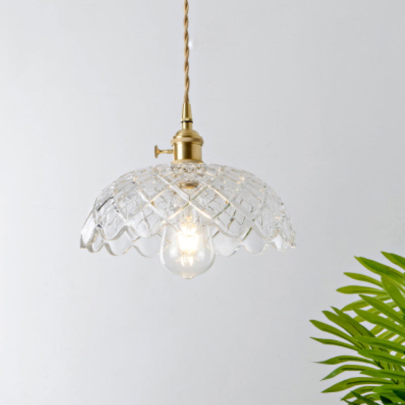 Elegant Glas Loftlampe | CrystalLuxe