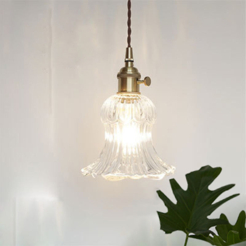 Elegant Glas Loftlampe | CrystalLuxe