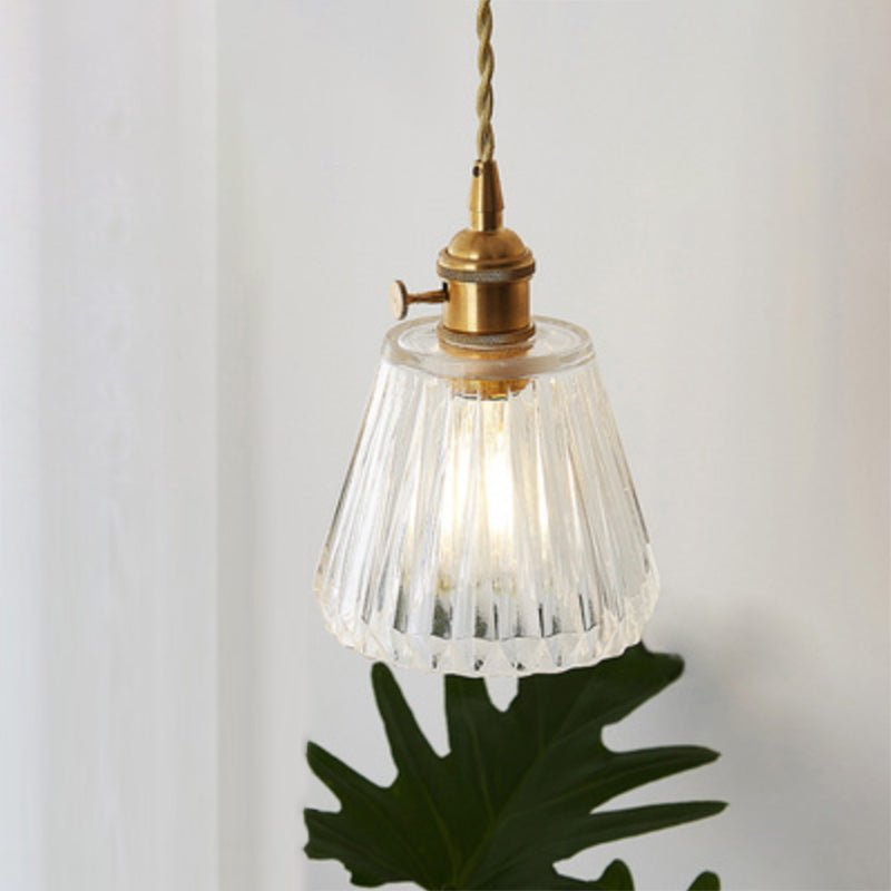 Elegant Glas Loftlampe | CrystalLuxe