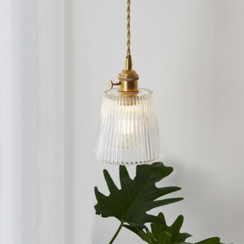 Elegant Glas Loftlampe | CrystalLuxe