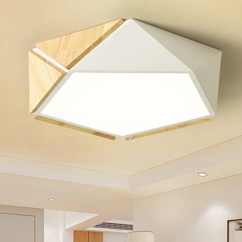 Moderne Geometrisk Loftlampe | GeoGlow
