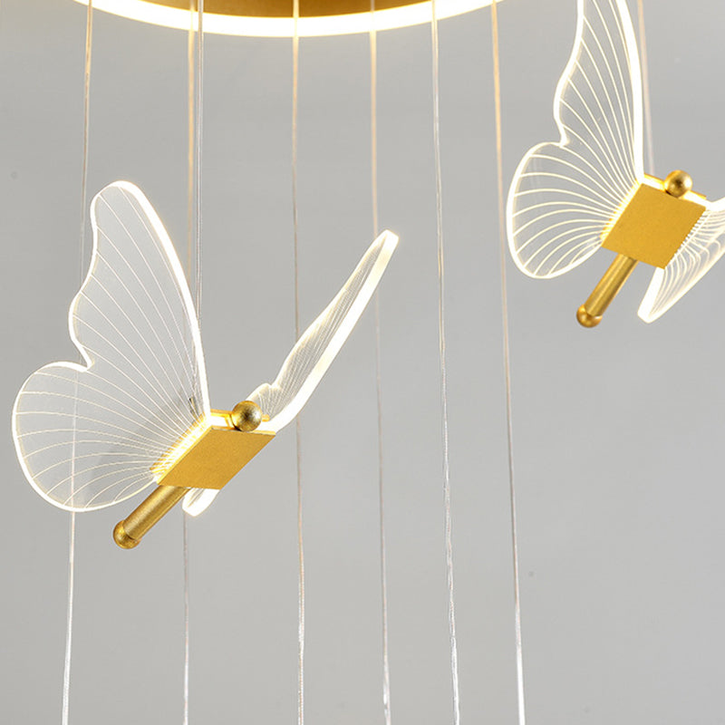 Elegant Spiralformet LED Hængelampe | SpiralGlow