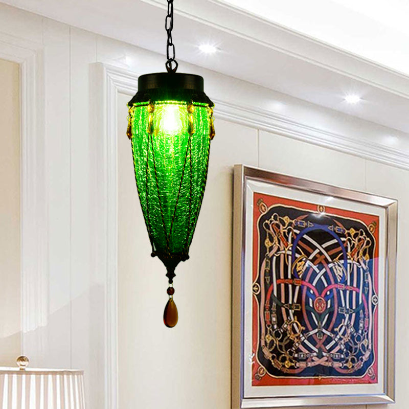 Farverig Art Deco Hængelampe | DecoAura
