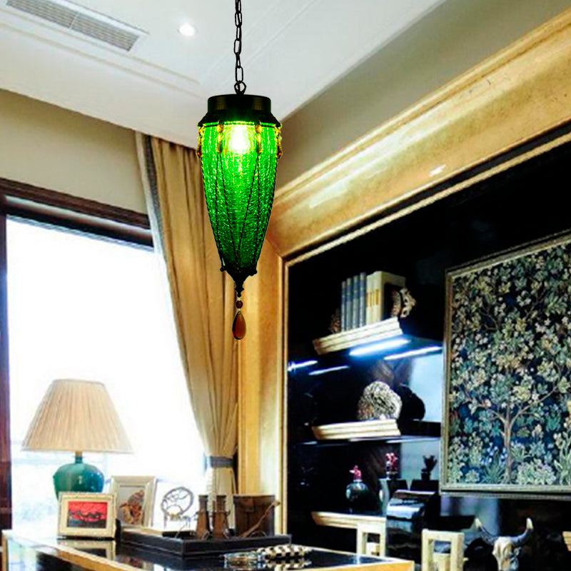 Farverig Art Deco Hængelampe | DecoAura