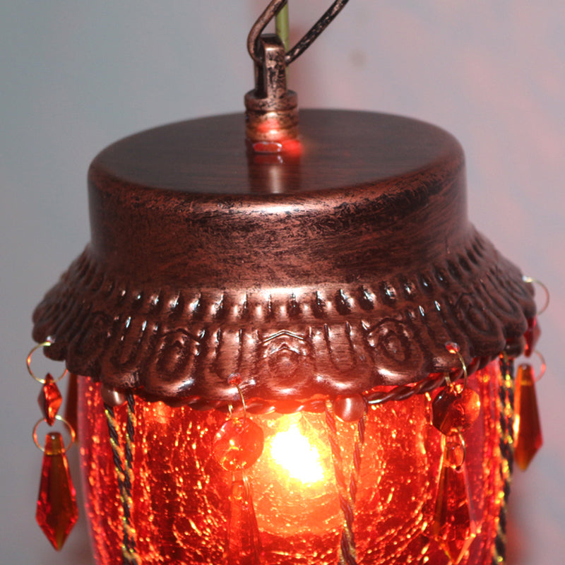 Farverig Art Deco Hængelampe | DecoAura