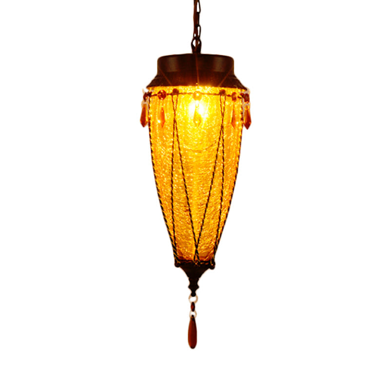 Farverig Art Deco Hængelampe | DecoAura