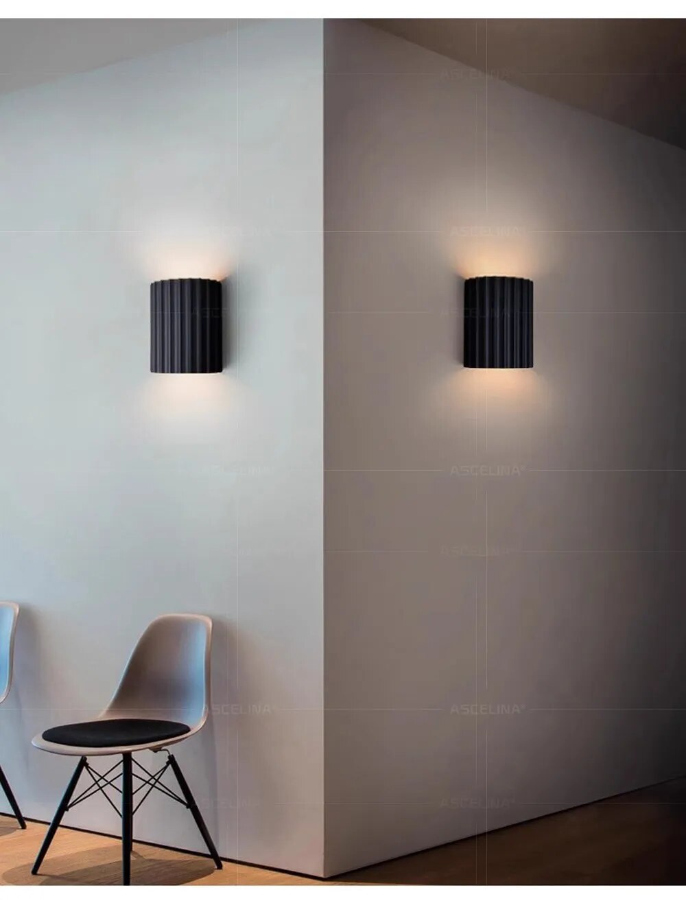Kunstnerisk LED Væglampe | ArtGlow
