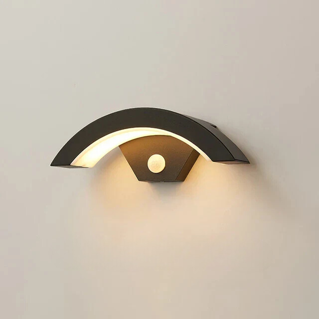 Smart Udendørs Lampe med Bevægelsessensor i Aluminium-5