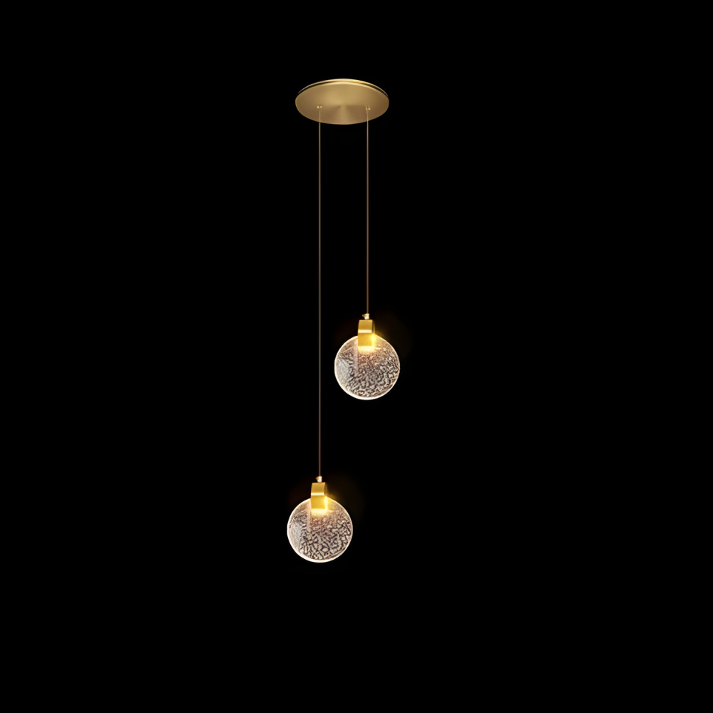 GuldStråler – Elegant Loftslampe