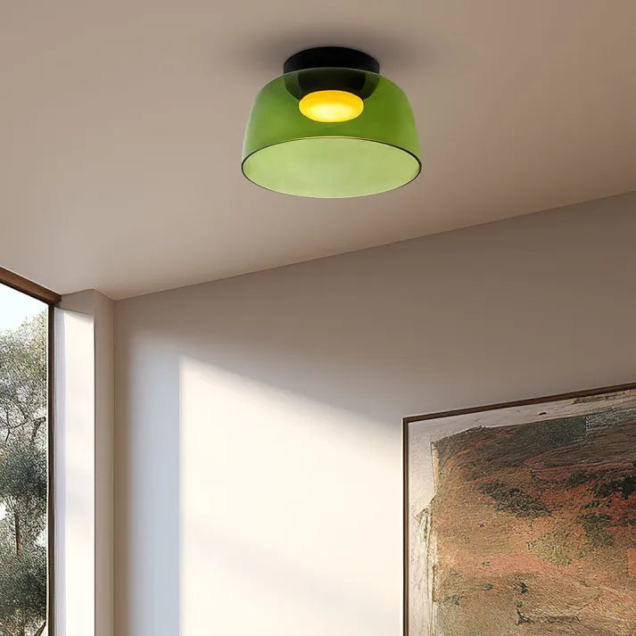 GlassLume - Eksklusiv Middelalderlig Loftslampe