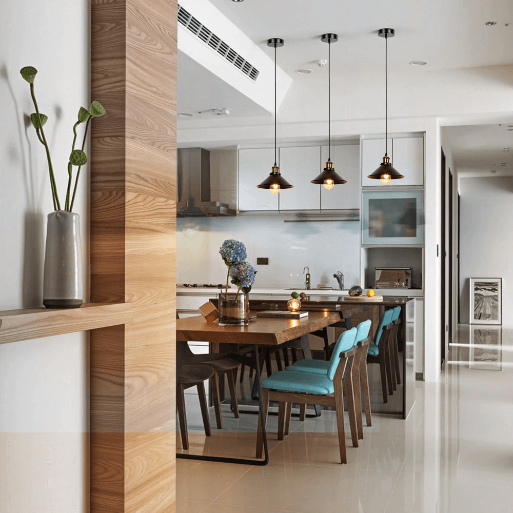 Stilfuld Skærm Loftlampe | BrassAura