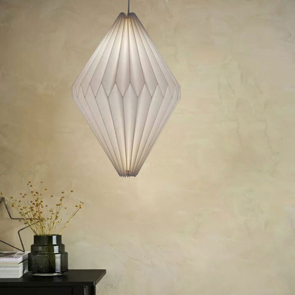 Fantastisk Origami-inspireret Pendellampe | OrigamiGlow