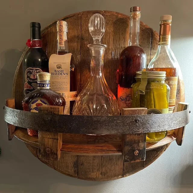 Drikkevaredisplay – WoodCharm | Robust og Elegant Design