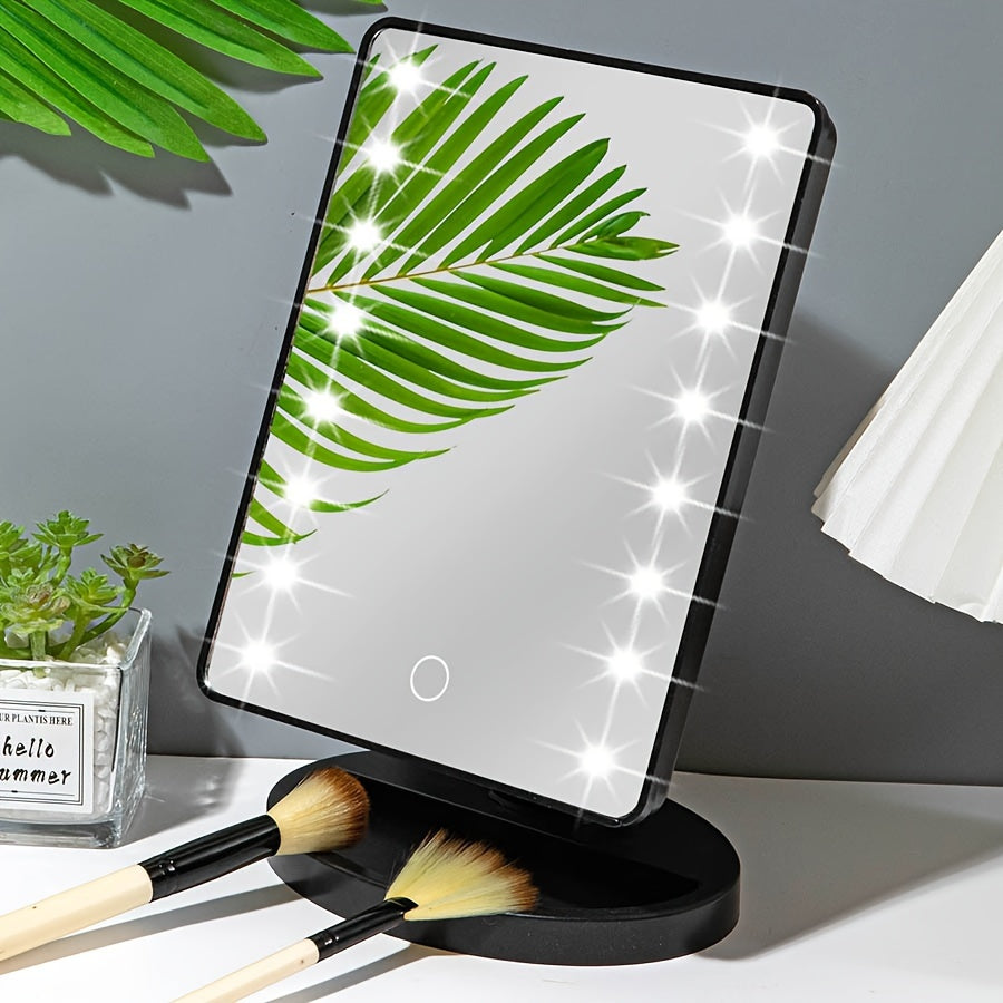 Justerbar Makeup Spejl med 16 LED Lys - Makeupspejl med Lys-5
