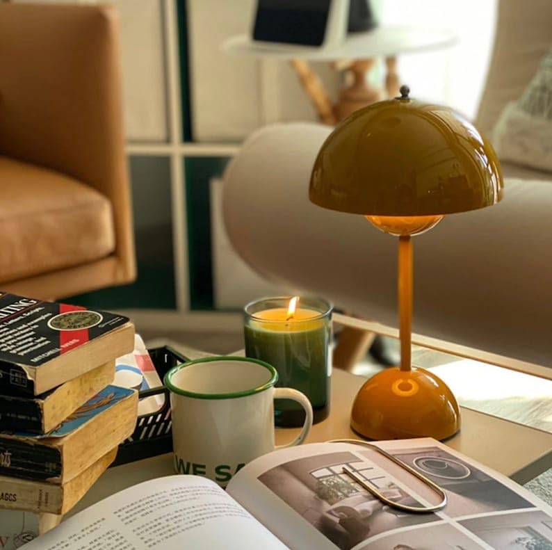 Retro Trådløs Bordlampe – Dæmpbar og Stilfuld | RetroTouch
