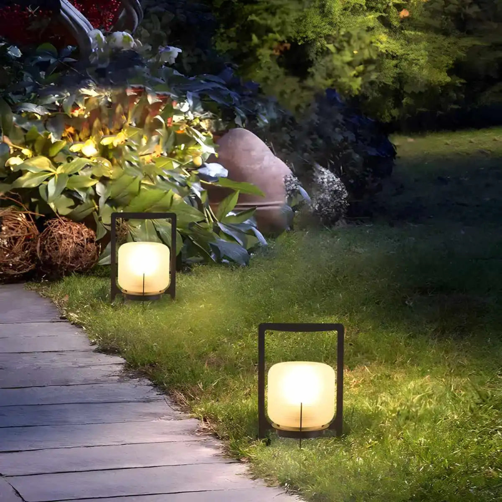 Solarlampe til Udendørs Brug | LuxeGlow-5