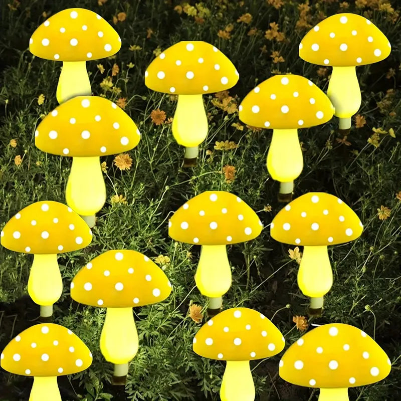 Moderne & Elegante Solcelle Svampe Lamper | SolarMushroom