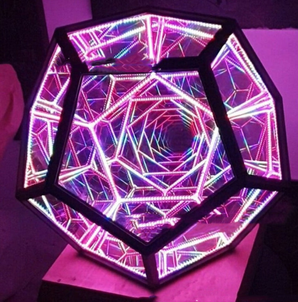 Uendelig Farveskiftende LED-Lampe | InfinityGlow
