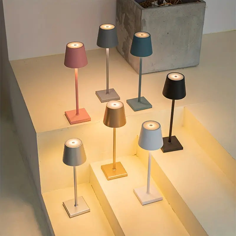 Luksus Trådløs Bordlampe | GlimmerLite