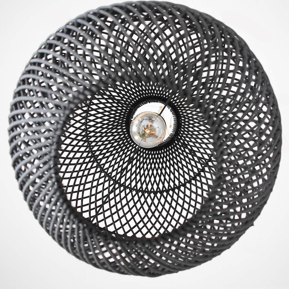 Håndlavet Boheme Rattan Loftlampe | RattanLuxe