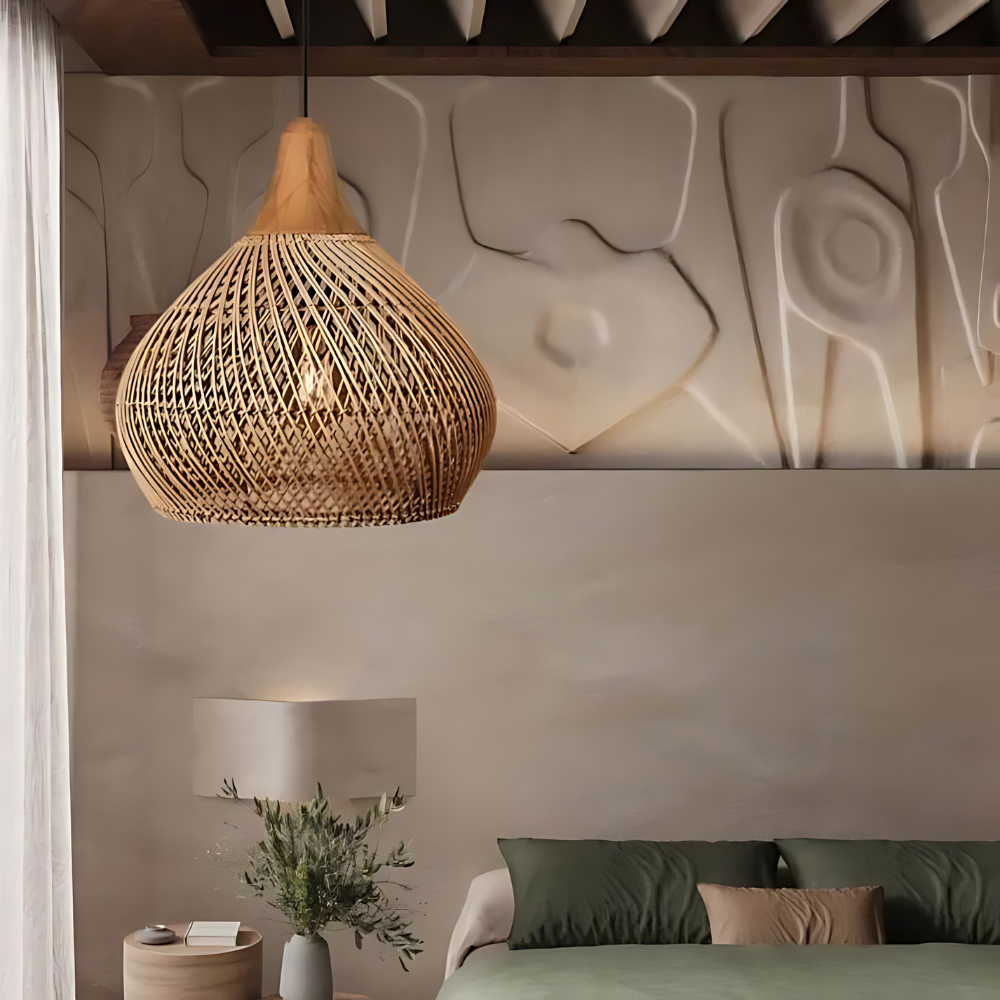 Loftslampe i naturligt design | Dreamweave