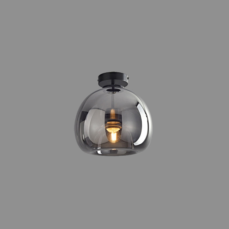 Goldenova - Rund, Chic Loftslampe i Sort og Guld