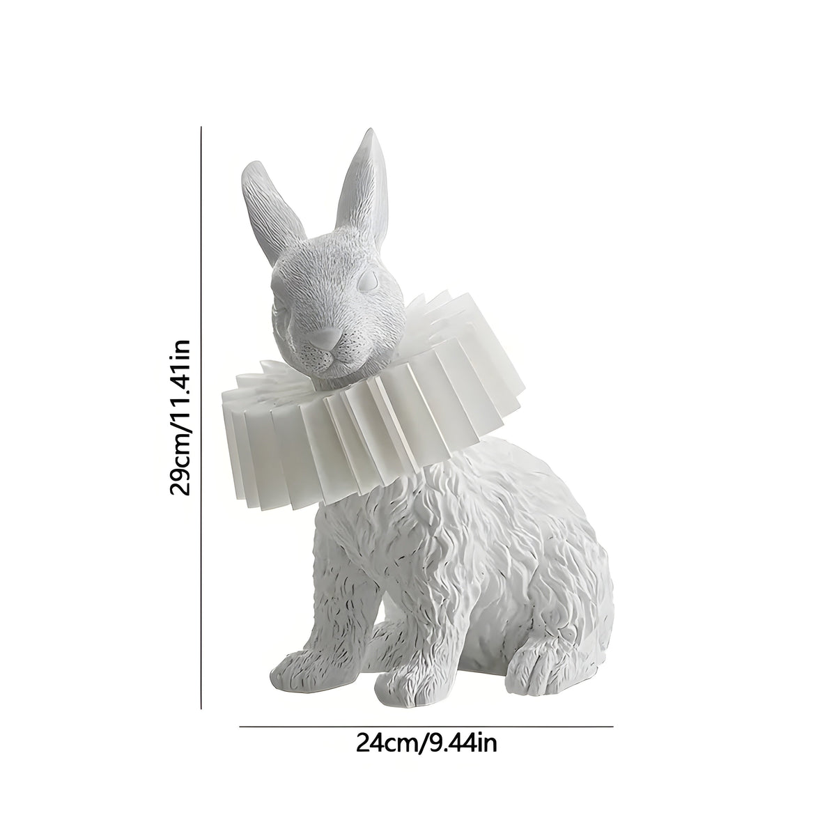 Moderne Art Deco Kanin Bordlampe | DecoRabbit