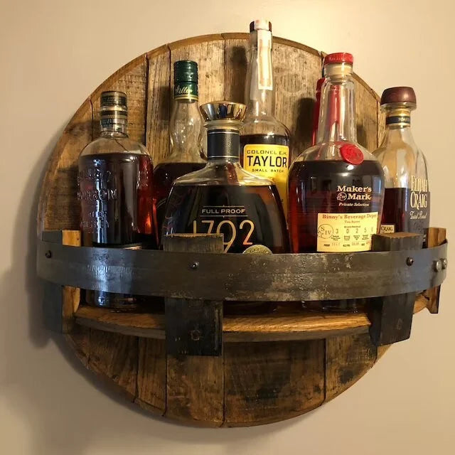 Drikkevaredisplay – WoodCharm | Robust og Elegant Design