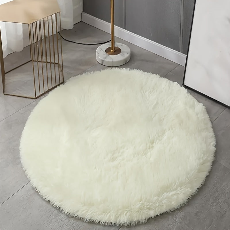 FluffNest | Superblødt Rundt Plush-Tæppe